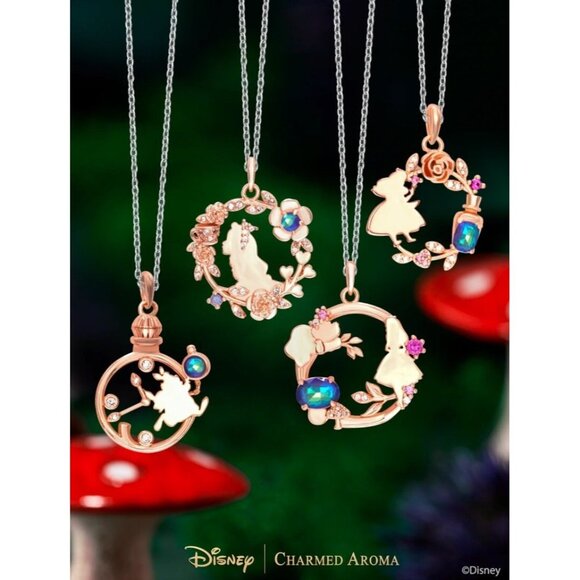 Charmed Aroma Disney Alice in Wonderland Light Up Candle & Trinket Box - Picture 3 of 3